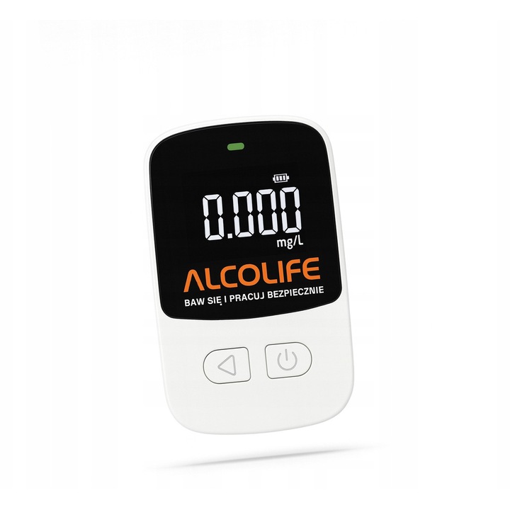 Aparat alcooltest ALCOLIFE S3 Mini, senzor electrochimic, memorie 99 măsurători, compact, 76x52x21mm