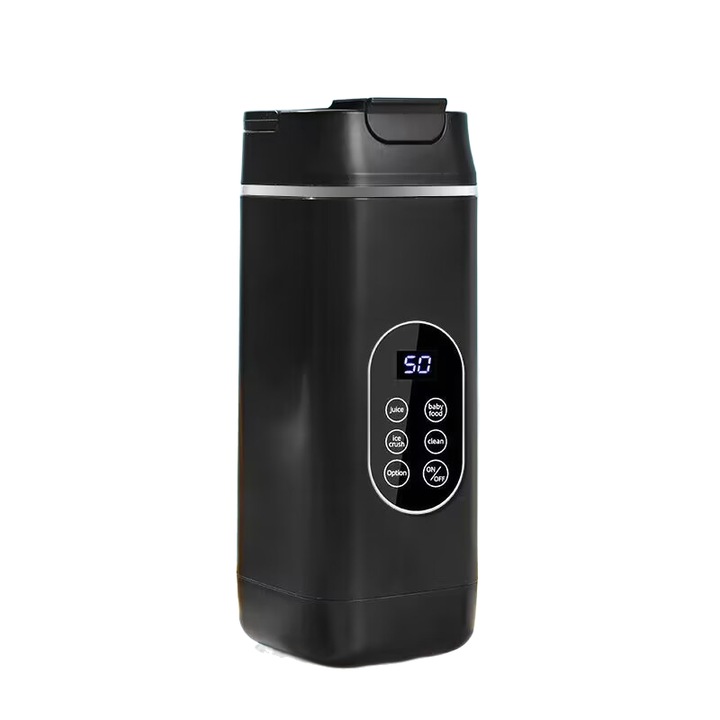 Storcător fără fir ORBER, 4 viteze, capacitate 420 ml, negru, 50 W