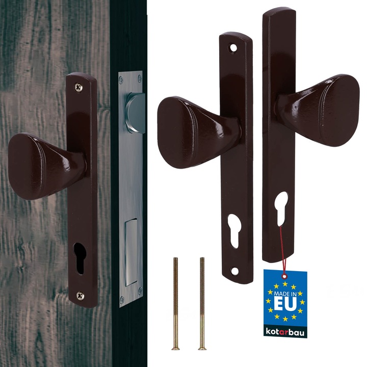 Manere usa KOTARBAU, aluminiu, antracit, 230x30mm, set