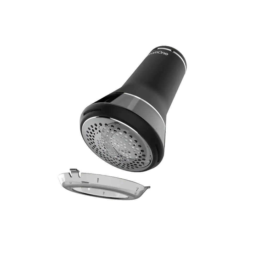 Aparat de curatat scame SteamOne, Razor V2, 9500 rpm, 6 lame, incarcare la USB-C, curatare eficienta, ideal pentru lana/bumbac/fibre sintetice/casmir, design ergonomic, indicator LED, autonomie 60 min, negru