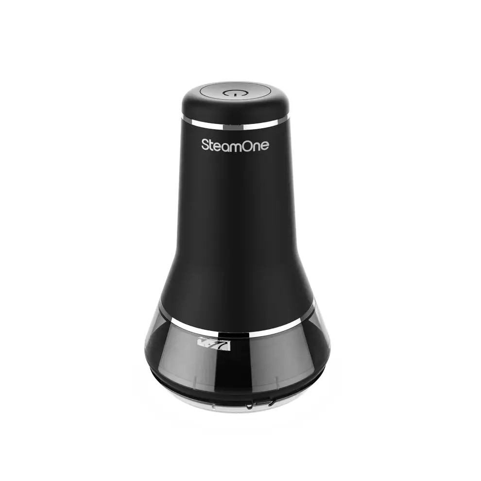 Aparat de curatat scame SteamOne, Razor V2, 9500 rpm, 6 lame, incarcare la USB-C, curatare eficienta, ideal pentru lana/bumbac/fibre sintetice/casmir, design ergonomic, indicator LED, autonomie 60 min, negru