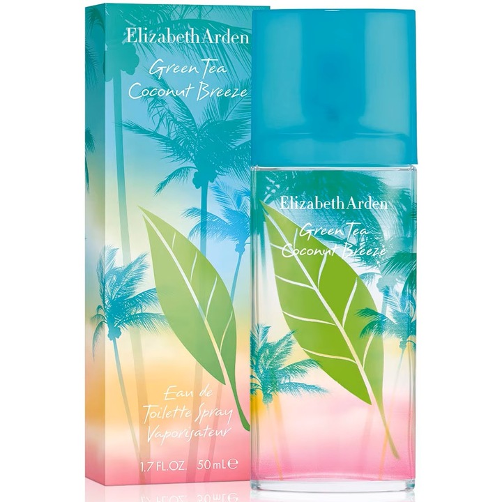 Elizabeth Arden Green Tea Coconut Breeze Eau de Toilette, nőknek, 100 ml