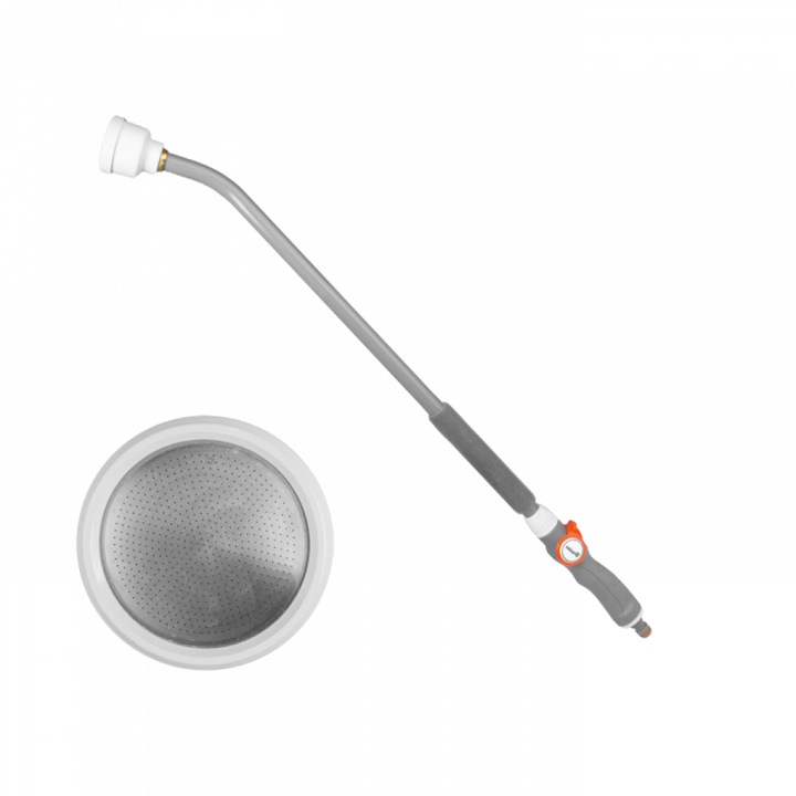 Lance Bradas 79cm, constructie metalica, control fluid, alb