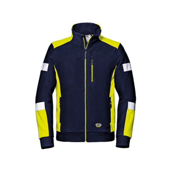 Hanorac Sir Safety System, albastru închis, elemente reflectorizante, mărimea S