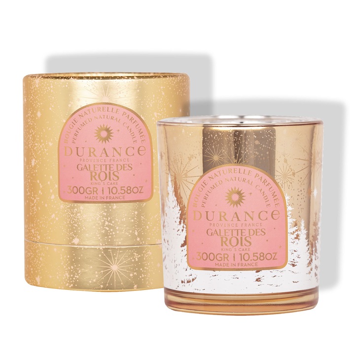 Lumanare parfumata naturala Durance - King's Cake 300 gr