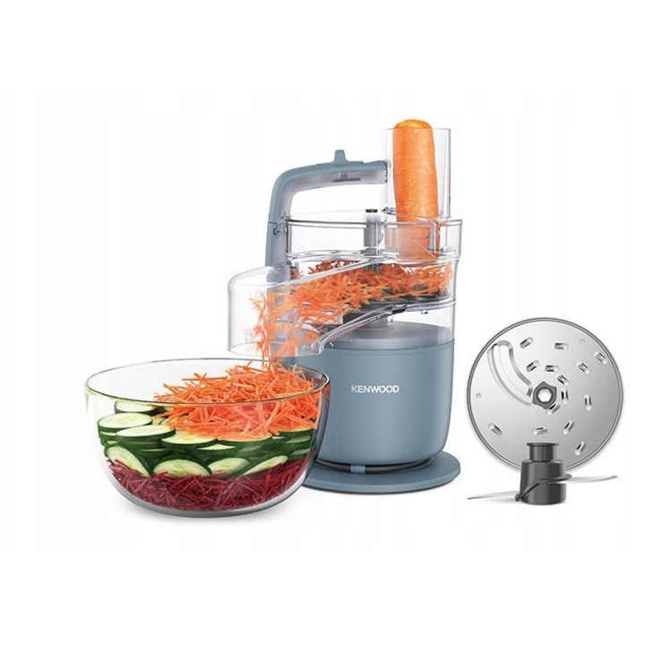 Kenwood tálkás mixer, 650W, 1.3L, kék