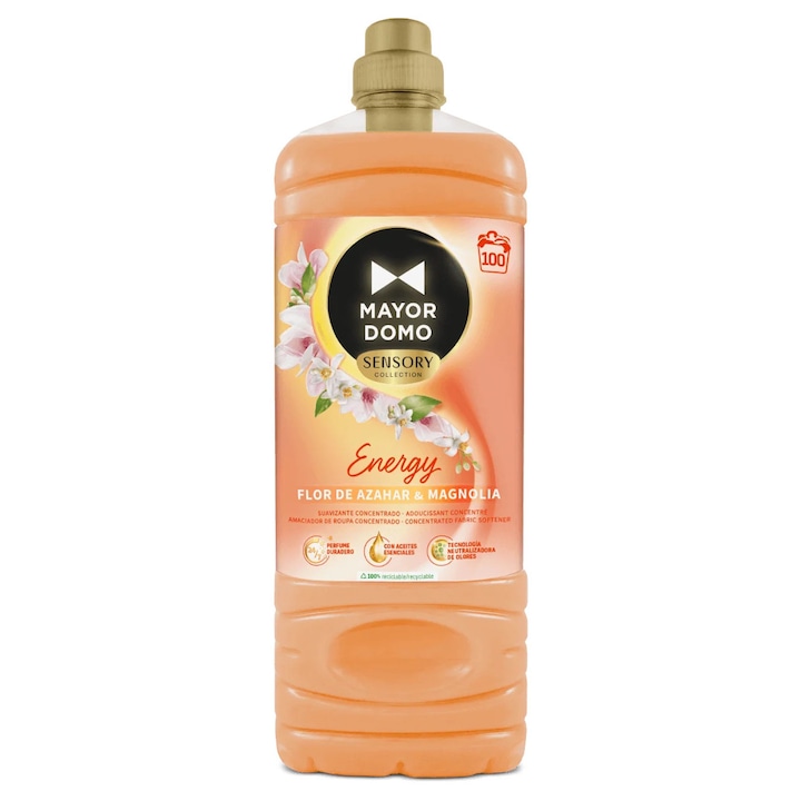 Balsam de rufe concentrat Mayordomo Energy-Mixt, flori de portocal si magnolie, 2L