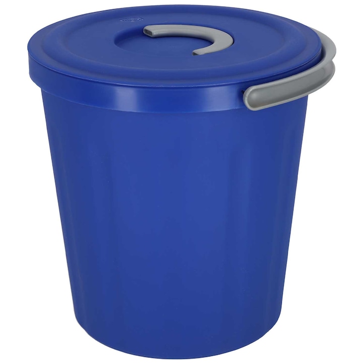 Galeata multifunctionala KOTARBAU, 15L, granat, cu capac si maner