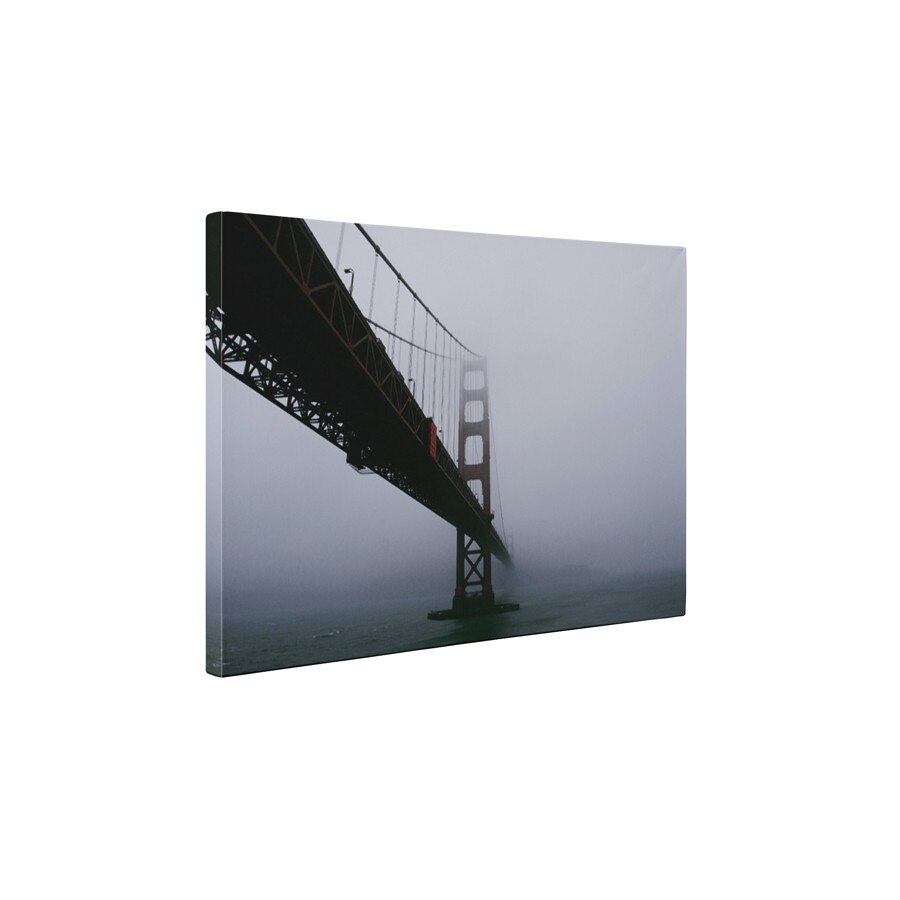 Podul Golden Gate in ceata - Tablou Canvas - 65x85 cm