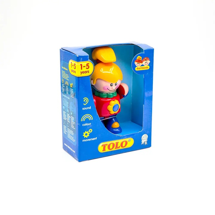 Figurina fetita TOLO, set Primii prieteni, colorata, 1-5 ani