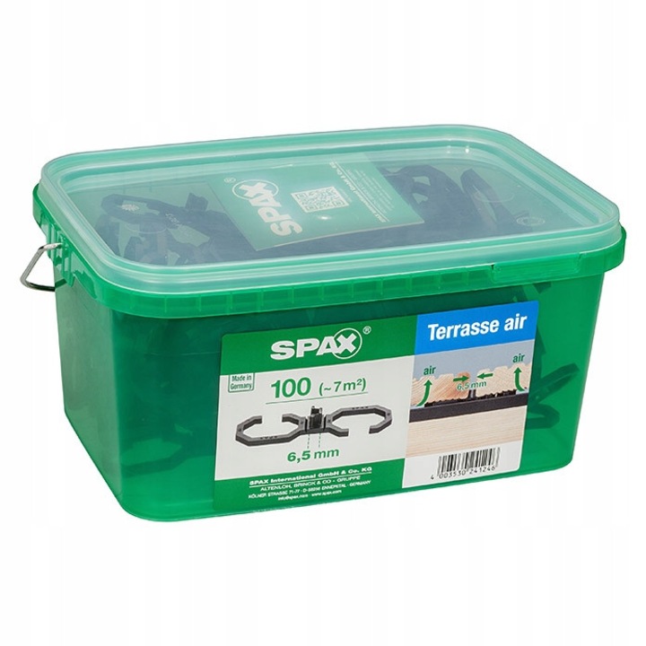 Distantiere pentru placi de terasa, dilatatie Spax Air 6,5mm 100 buc.