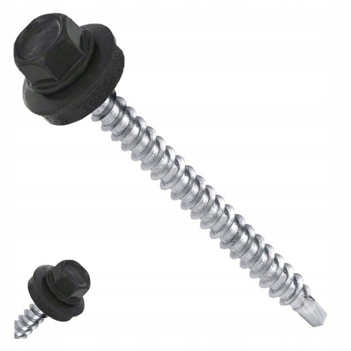 Suruburi farmer Mag-Krak 4,8x80mm, set 100 buc, antracit RAL 7016