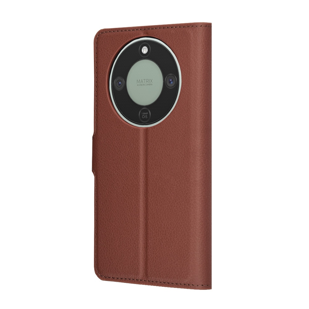 Husa pentru Honor Magic8 Lite - Techsuit Leather Folio - Brown
