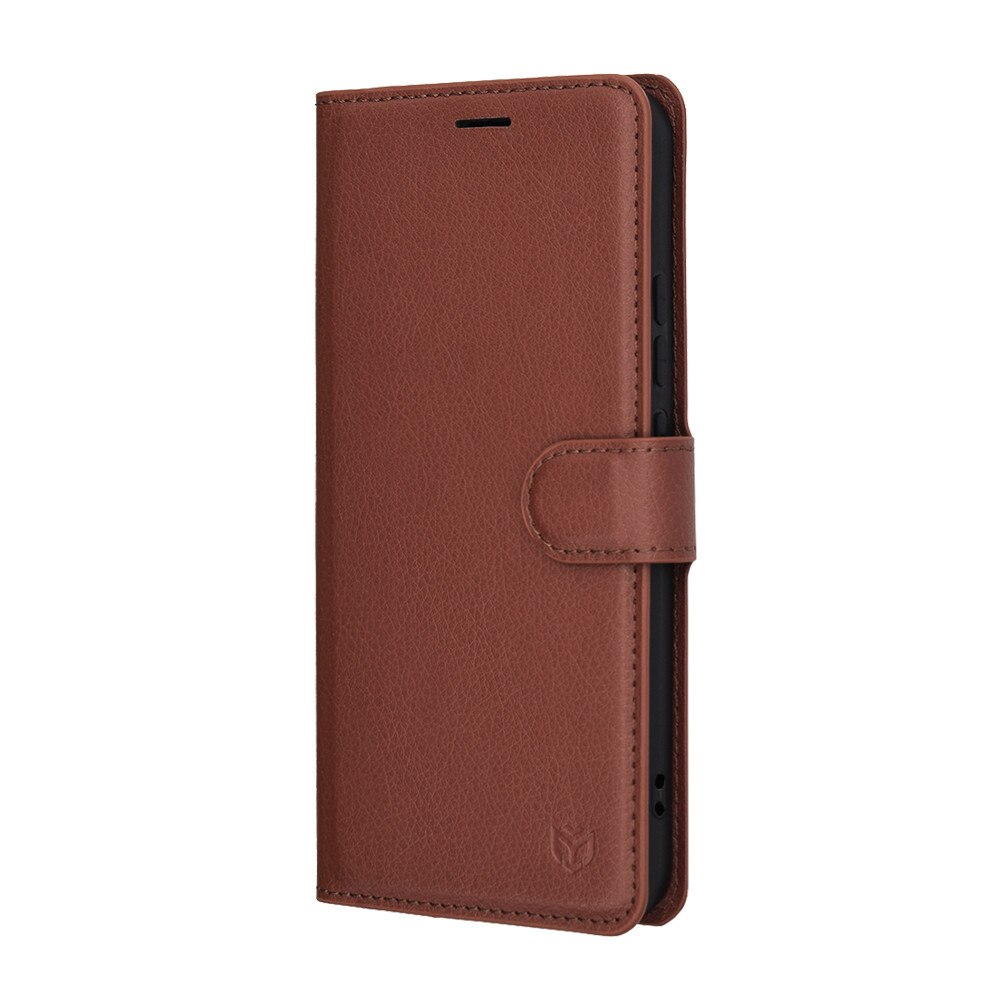 Husa pentru Honor Magic8 Lite - Techsuit Leather Folio - Brown