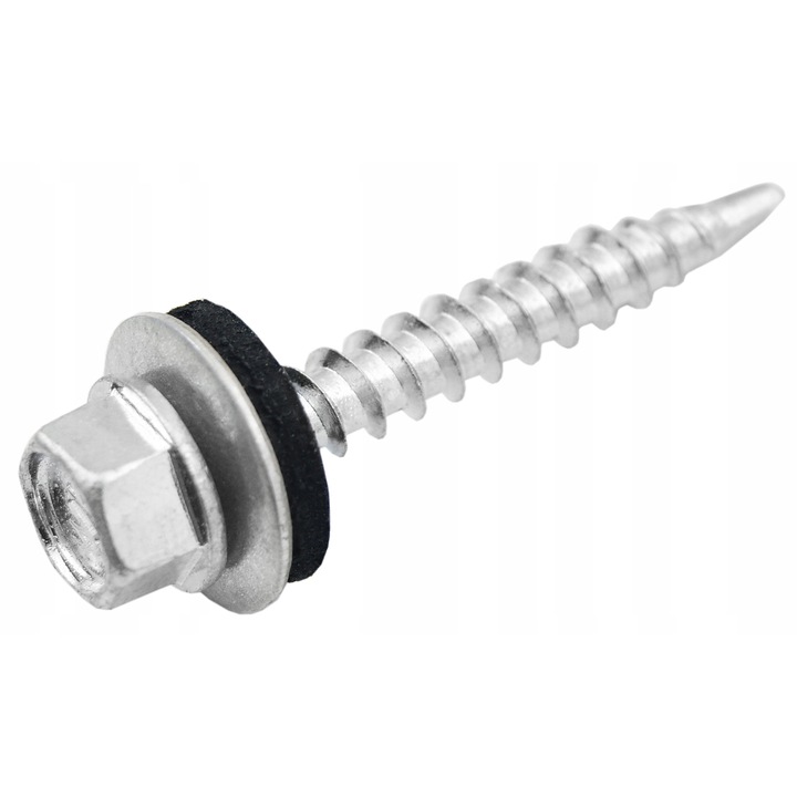 Suruburi auto-perforante ocazionate cu EPDM, 4.8x70mm, set 100 bucati, Etanco, zincat