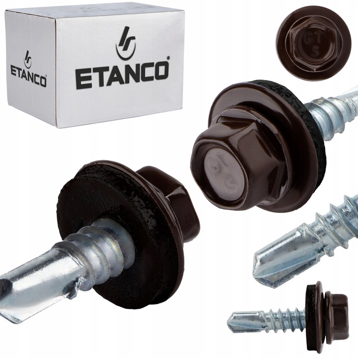 Suruburi autoforante ETANCO GT5, 5,5x32mm, set 250 bucati, otel zincat, rezistente la coroziune