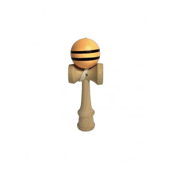 Kendama mini, BimBimBo, minikendama, multicolor, 11 cm, pentru baieti