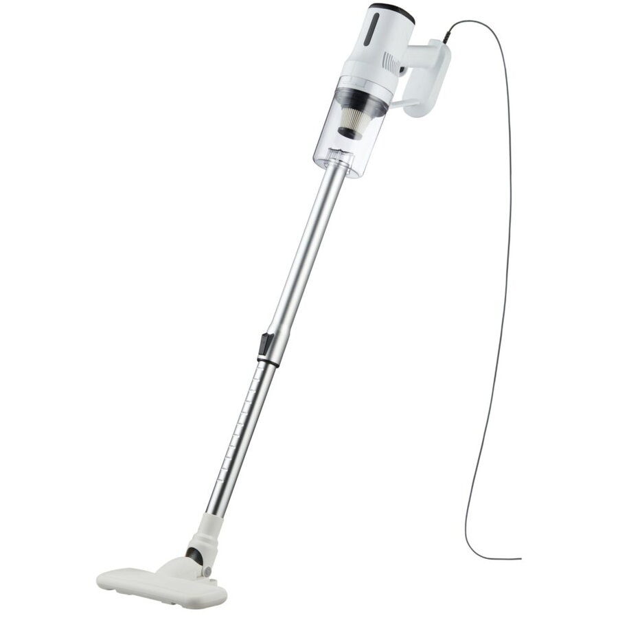 Aspirator electric 2 în 1 Manta 600 W, capacitate colectare 0.6 l, alb