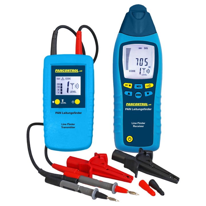 Detector cabluri electrice Pancontrol, pana la 400 V, afisaj digital, inclusiv cablu de testare