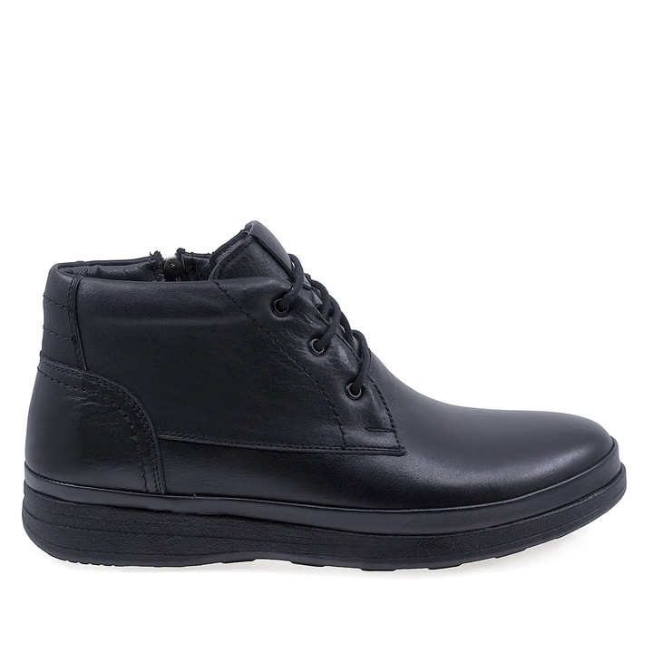 Ghete barbati casual, Goretti, B41-123, Negru