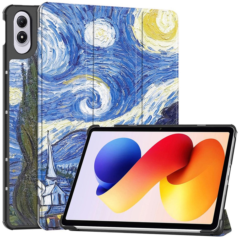 Husa Protectie Compatibila cu Xiaomi Redmi Pad 2 Pro, TIM, Starry Night