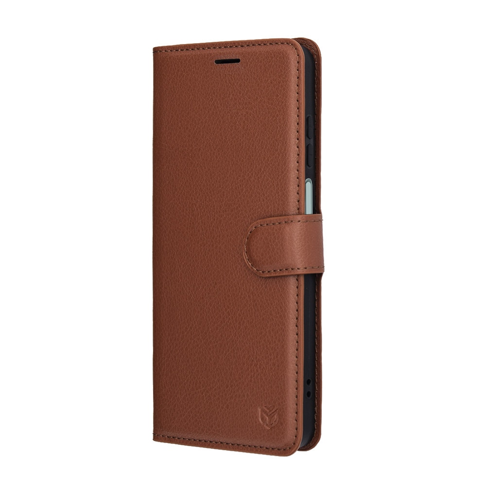 Husa pentru Honor X5c Plus - Techsuit Leather Folio - Brown