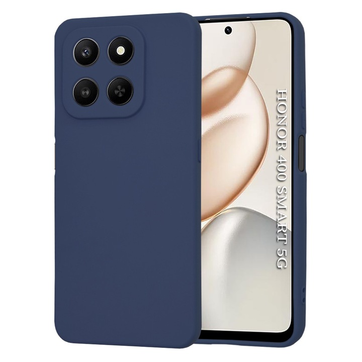 Husa pentru Honor 400 Smart 5G / 400 Smart 4G / X7d 4G - Techsuit SoftFlex - Navy Blue