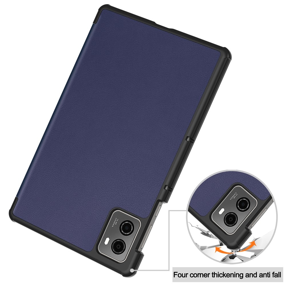 Husa tableta pentru Lenovo Legion Tab Gen 3, SKYDDAR INNOVATION, cu suport Multi-Unghi si functie Sleep/Wake, FoldPro, Albastru, set cu sticker