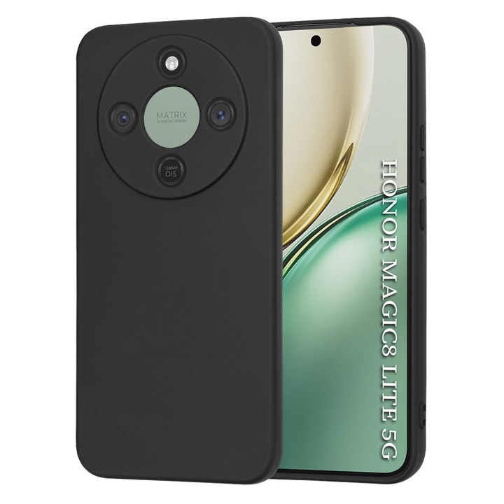 Husa pentru Honor Magic8 Lite - Techsuit SoftFlex - Black