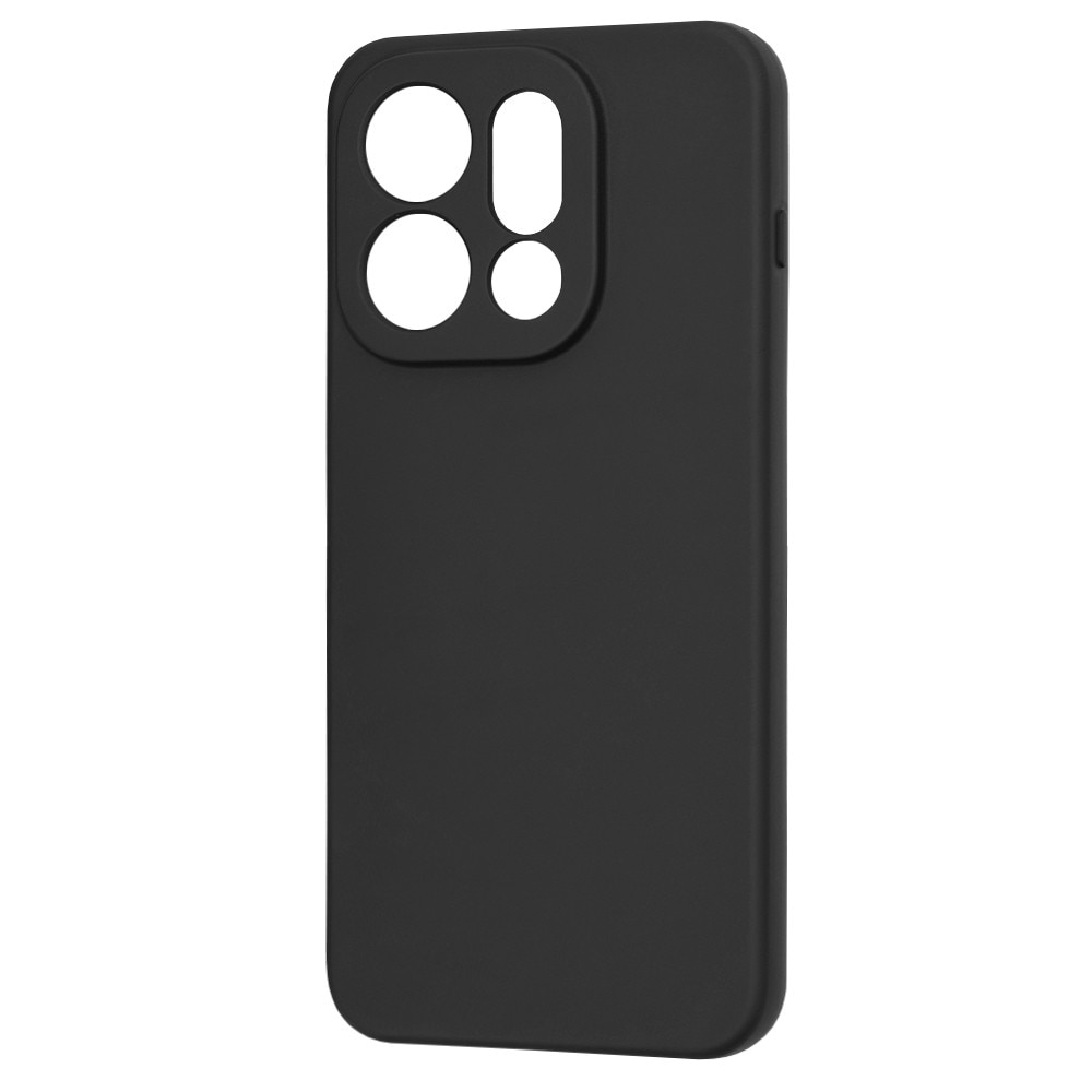 Husa silicon pentru Oppo Find X9, Accesorio Soft Flex, Negru