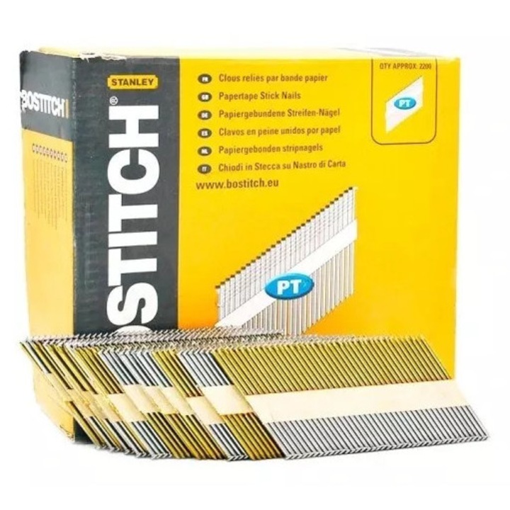 Cuie Bostitch, 3.1x90mm, galvanizati, set 2200 bucati