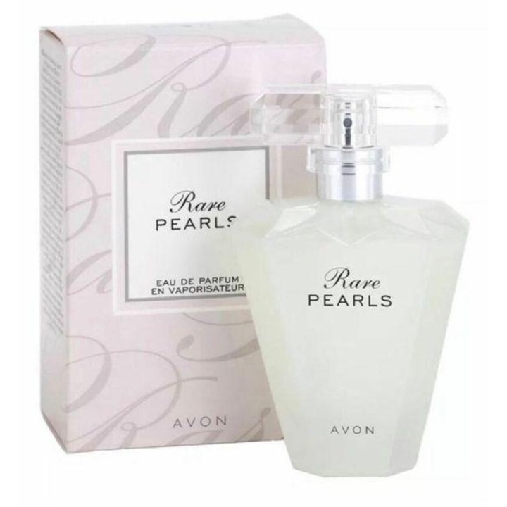 Apa de parfum femei Rare Pearls, Avon Cosmetics, floral-lemnos/mosc, 50 ml