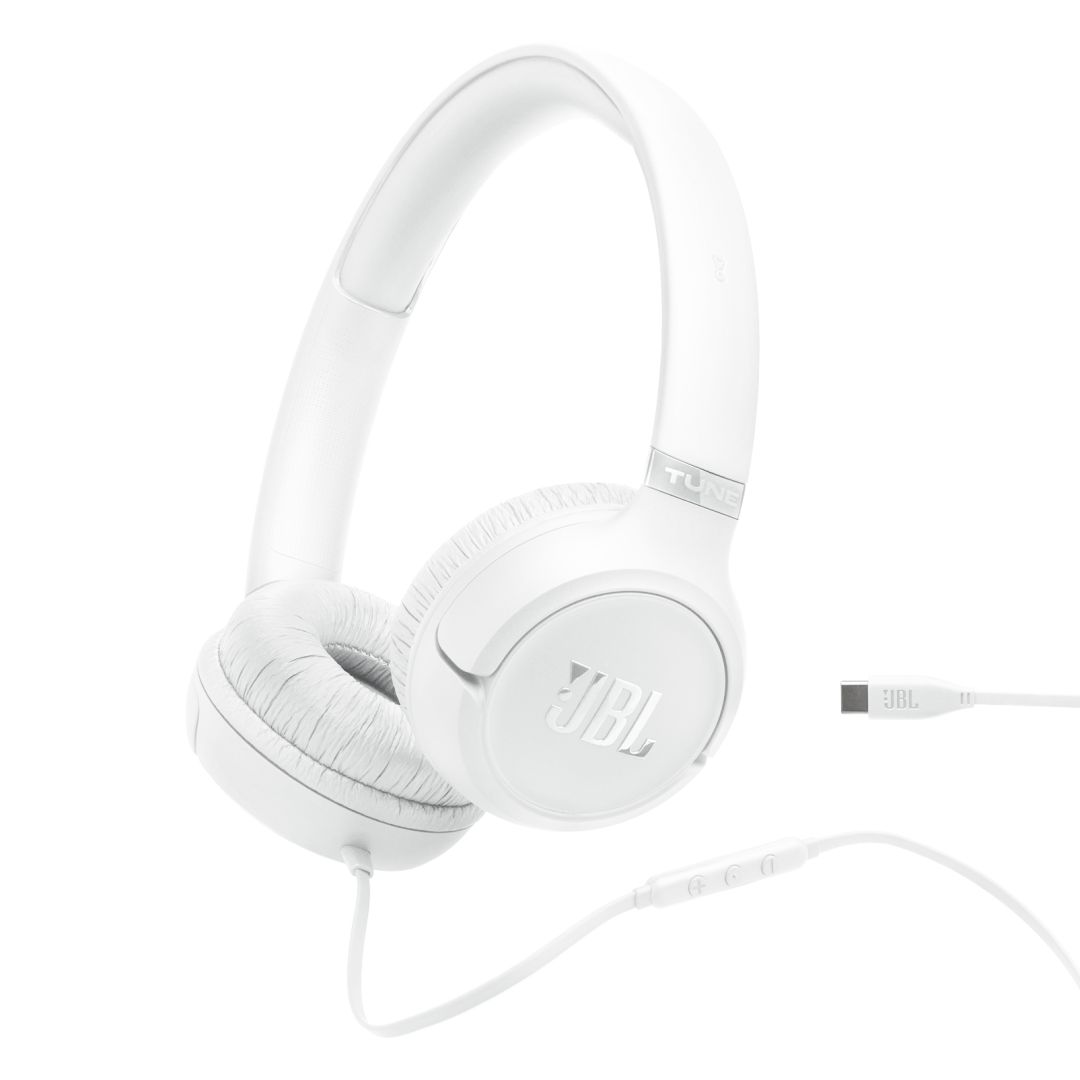 Căști JBL Tune 530C Albe, 299953, Microfon/Căști