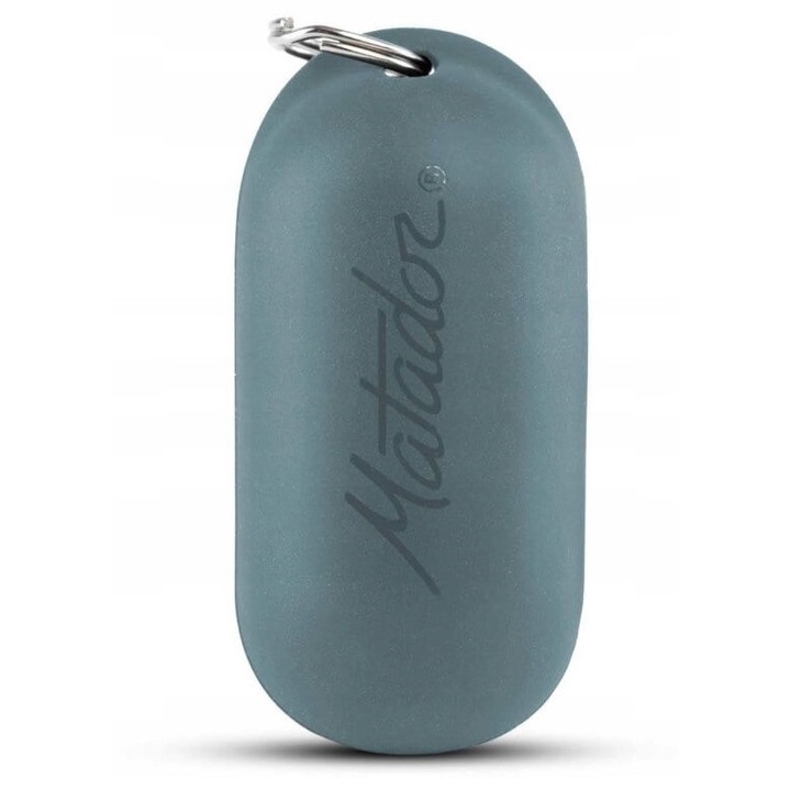 Sac impermeabil Droplet, 2.5L, albastru, nylon Ripstop 20D, compact