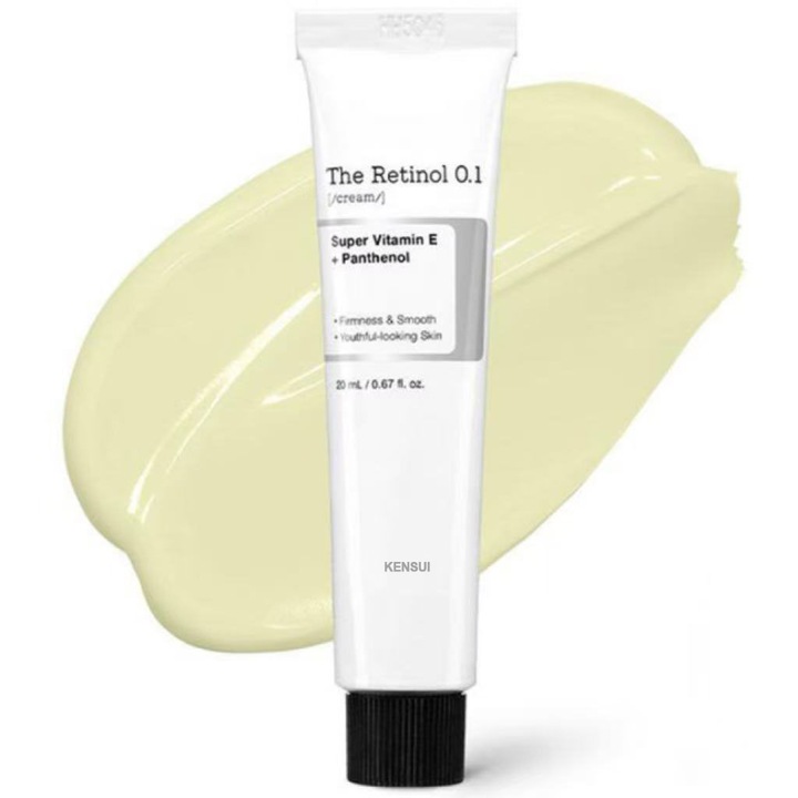 Crema de față KENSUI cu retinol 0, 1% și vitamina E, 20 ml, pentru ten matur