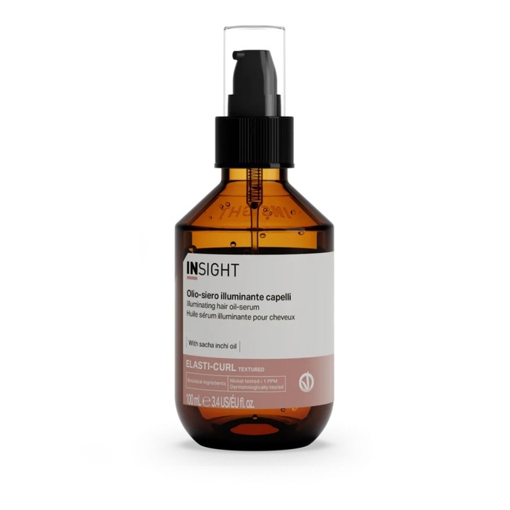 Ulei pentru par, iluminator, fara clatire, INSIGHT, IEC689, 100 ml