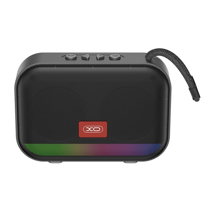 Boxa wireless XO Illuminated, 5 W, microSD, USB-C