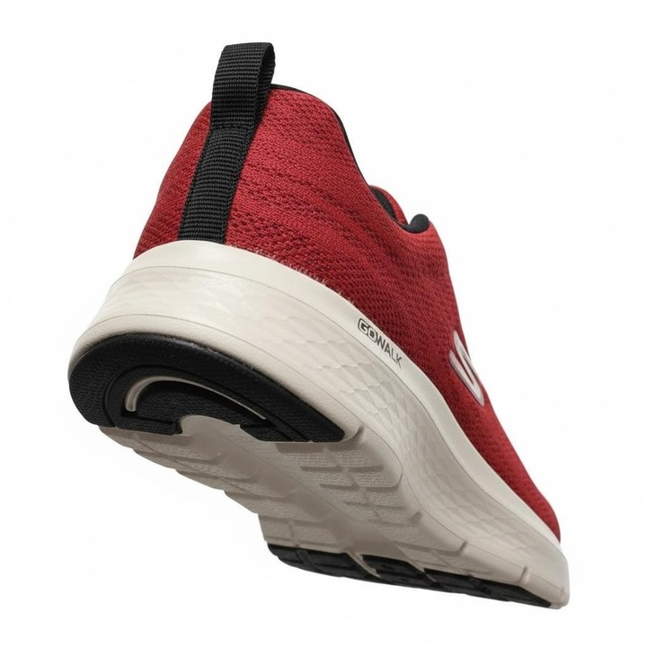 Pantofi sport, barbati, Skechers, Go walk, rosii, 42