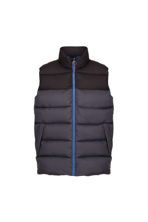 Vesta termoizolanta pentru barbati, buzunare cu fermoar, 71 g/m², Regatta RETRA891, Seal Grey/Black, 3XL
