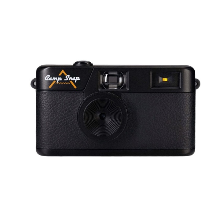 Camera digitala, Camp Snap, CS-V105-BK-WW, culoare negru, conexiune USB-C, include cablu USB, tip baterie litio ion