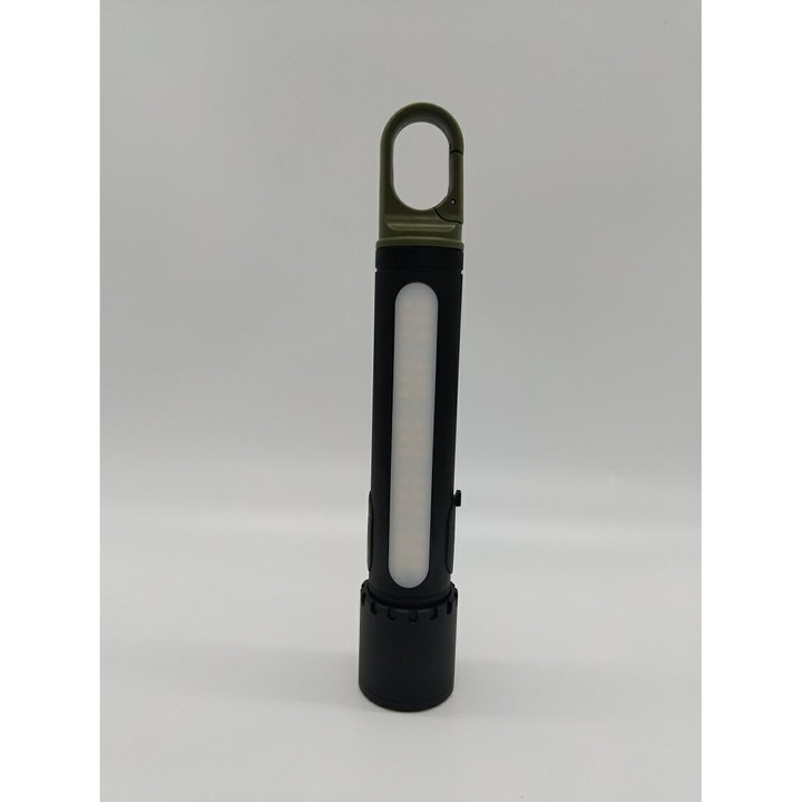 LED фенер с Power Bank, Indian Professional, 450 лумена, 5 режима, 30x3x200 мм