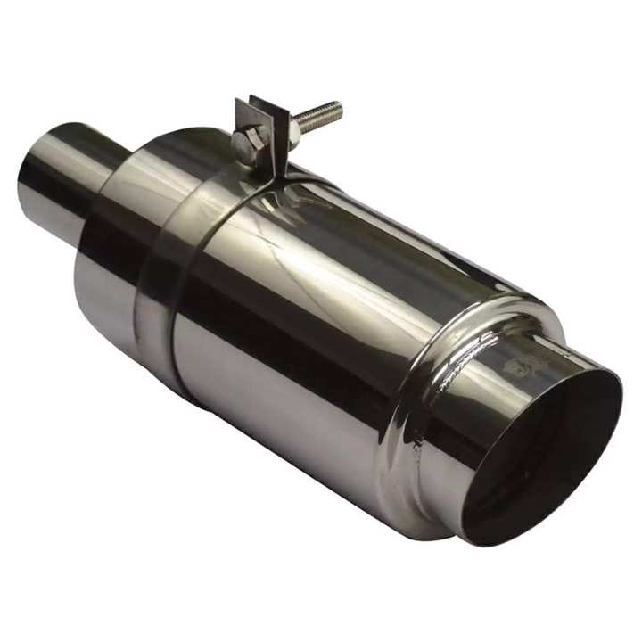 Toba final sportiv WM-Sport Mugen 90mm, inox 330x114mm, set complet