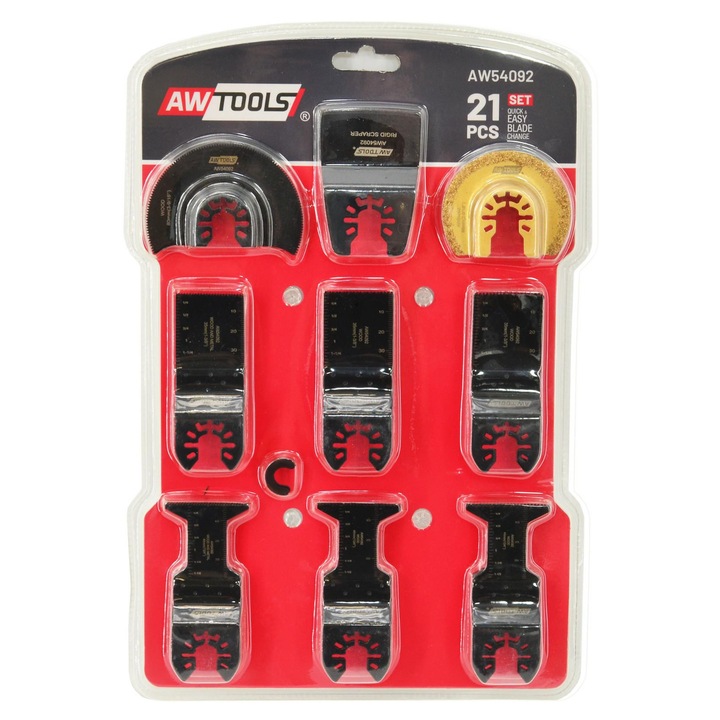Awtools 21 darabos pengekészlet, 80mm, 50mm, 65mm, 6x35mm, 2x88mm, 6x44mm, 2x44mm, 2xalátét, 640g