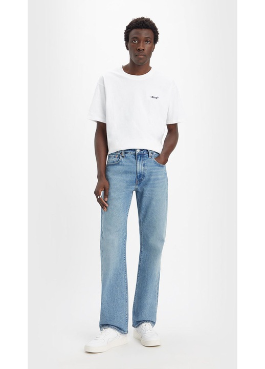 Pantaloni barbati, Levi's, 527 Slim Boot Cut, albastru, Albastru deschis, W36-L30