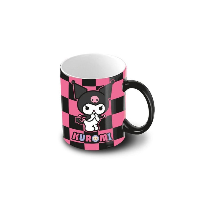 Cana ceramica Sanrio Kuromi, 0,4l, multicolor