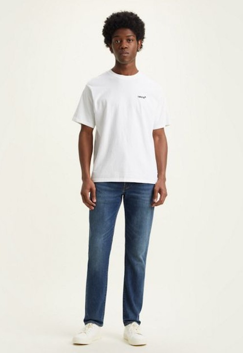 Blugi barbatesti Levi's 511 Slim, talie regulata, conici, albastru, bumbac cu lana