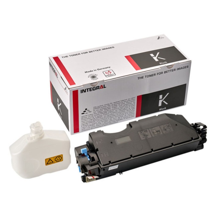 Minősített Kompatibilis Toner, Kyocera, Kyo TK-5345 B Lézer Integral-Germany, 17 K oldal, Prémium Fekete, Kompatibilis a KYOCERA - MITA TASKalfa 352ci Integral Germany