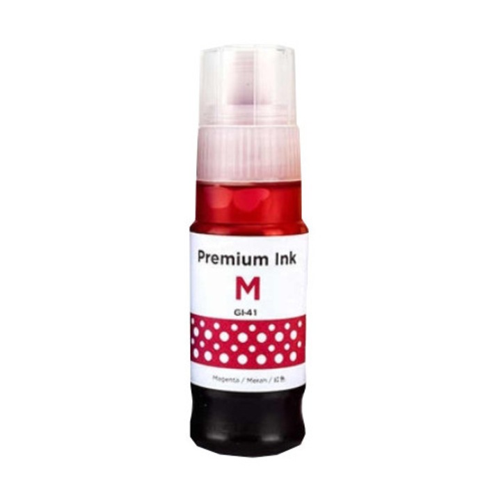 Cerneala CISS Compatibil Profesional, Canon, Can GI-53 CISS - Red 70ml, Rosu, Compatibil cu Canon Pixma G550, G650