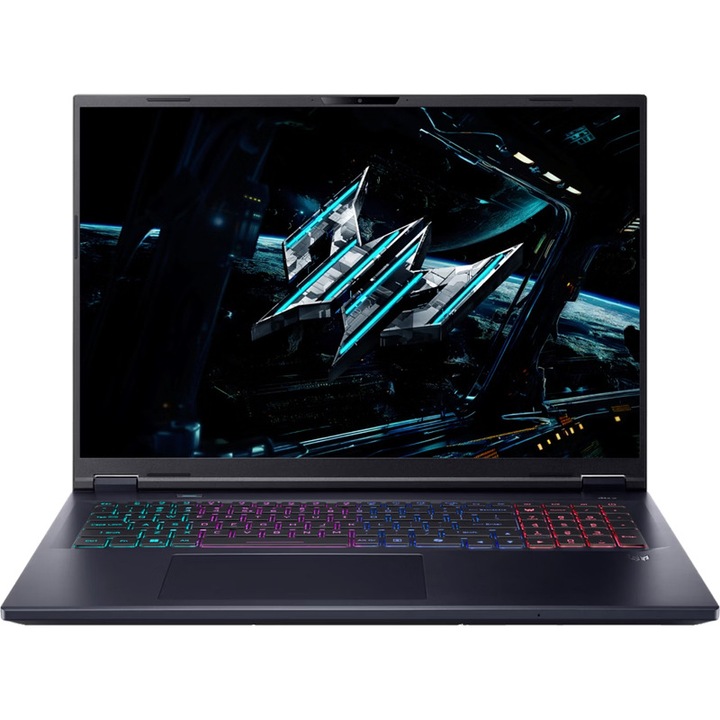 Laptop Gaming Acer Predator Helios Neo 18, Procesor Intel Core Ultra 9, 32GB RAM, 1TB SSD, Negru, 18"