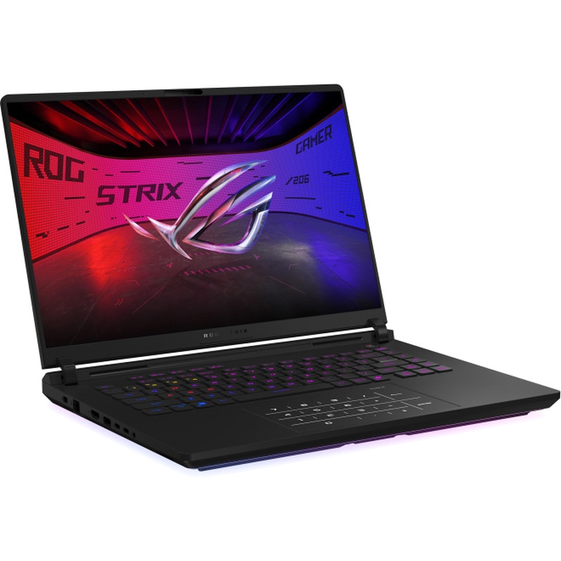 Laptop Gaming ASUS ROG Strix SCAR 16 G635LR Procesor Intel® Core™ Ultra 9 275HX 36M Cache, up to 5.40 GHz, 16" 2.5K Mini LED 240Hz, 64GB DDR5, 2x 2TB SSD, NVIDIA GeForce RTX 5070 Ti @12GB, Win 11 Pro, Negru